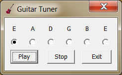 Windows 8 Guitar Tuner full